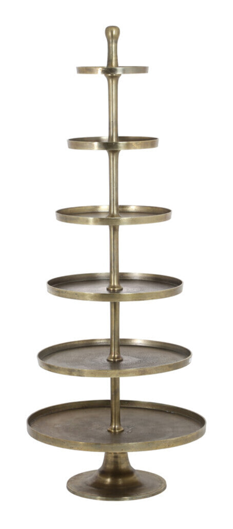 Light & Living Etagère Hokksund 200cm hoog - Antiek Brons - Rond
