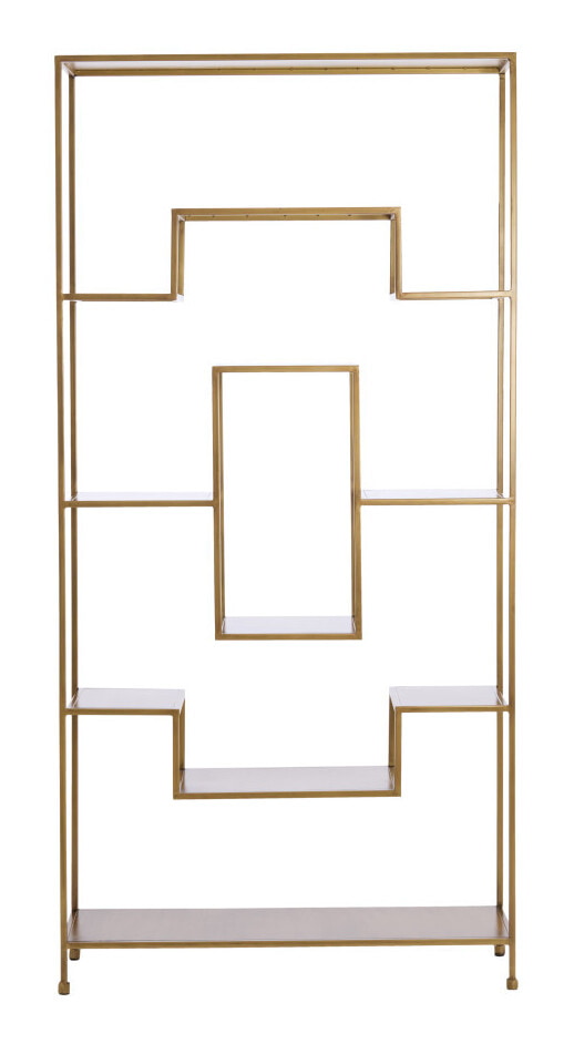 Light & Living Wandkast Rezina 205 x 100cm - Antiek Brons
