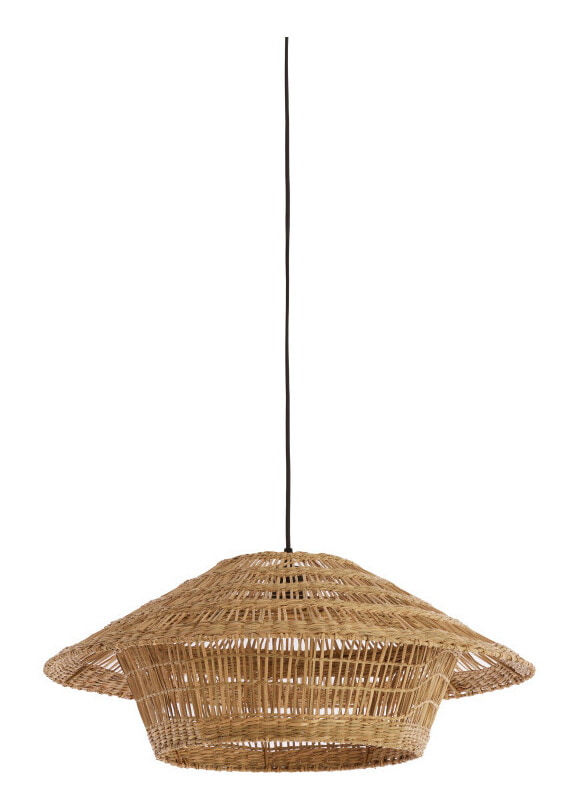Light & Living Hanglamp Owana Zeegras, Ø64cm - Naturel - Rond