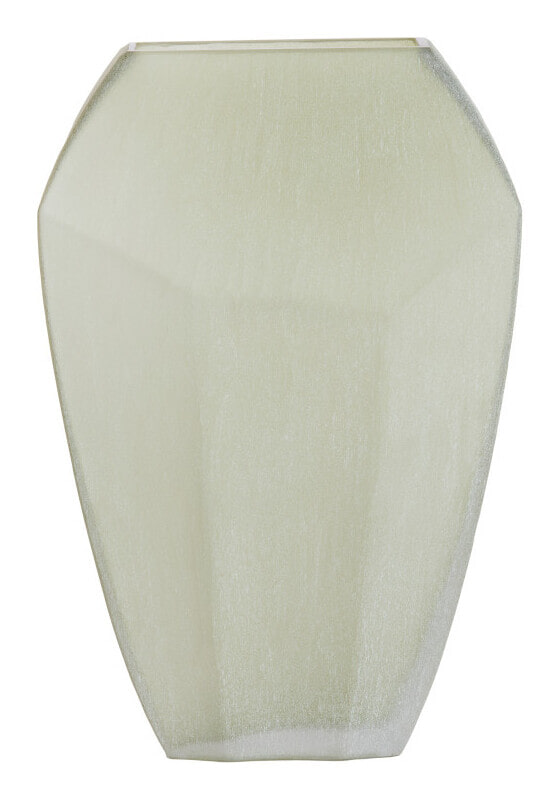 Light & Living Vaas Vionna Glas, 45cm - Olijfgroen - Ovaal