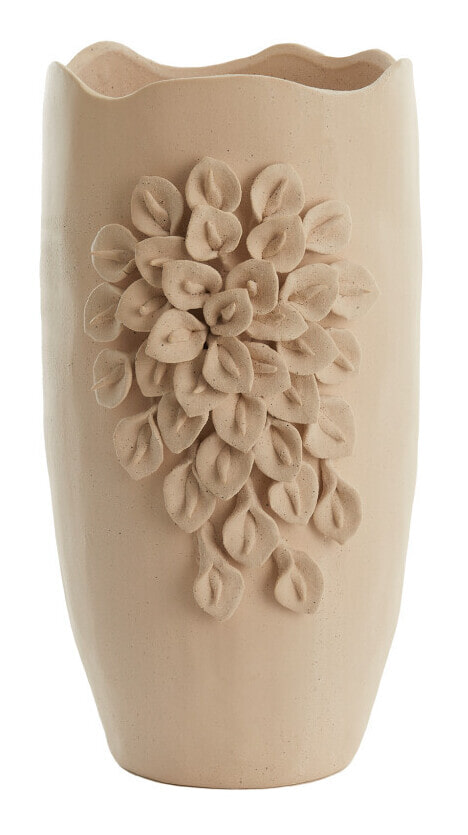 Light & Living Vaas Amiata 31,5 x 27cm - Crème - Ovaal
