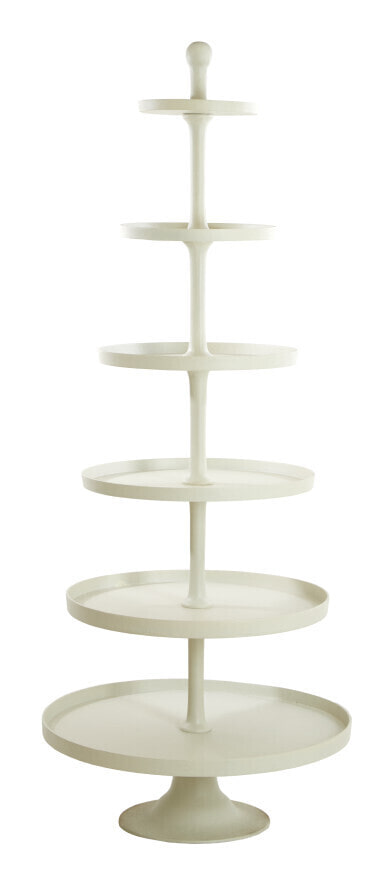 Light & Living Etagère Hokksund 200cm hoog - Crème - Rond