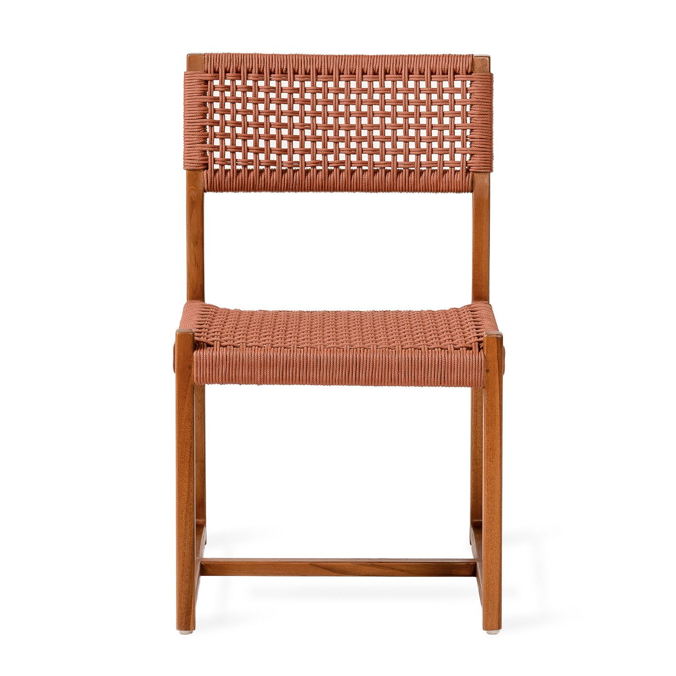 Jesper Home Tuinstoel 'Kuwana' Amber Teakhout, kleur Cinnamon