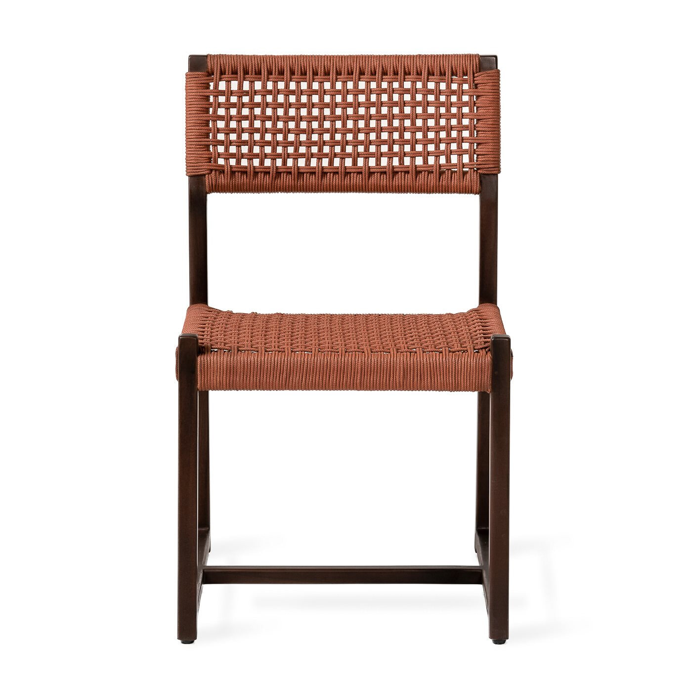 Jesper Home Tuinstoel 'Kuwana' Espresso Teakhout, kleur Cinnamon