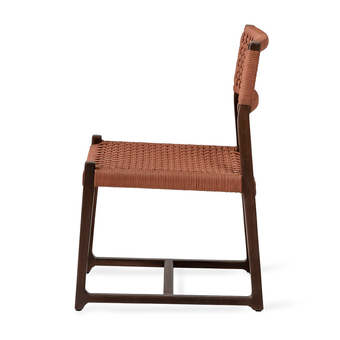 Jesper Home Tuinstoel 'Kuwana' Espresso Teakhout, kleur Cinnamon