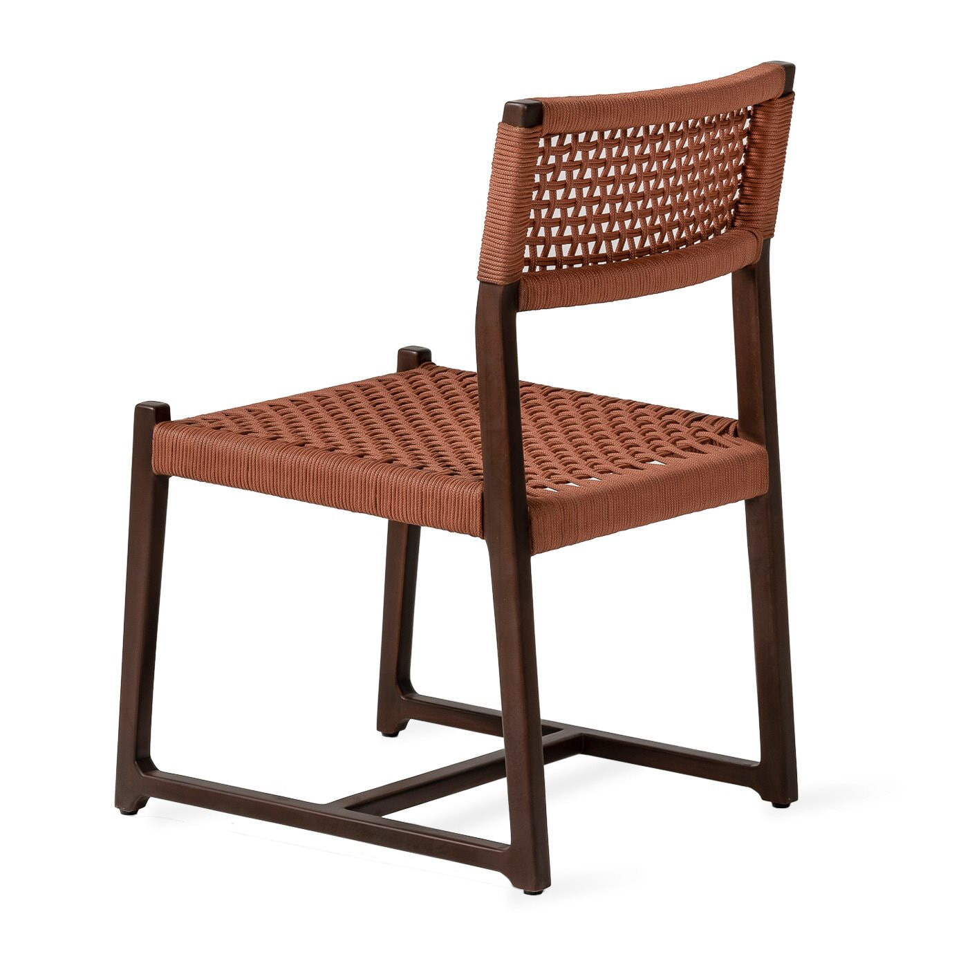 Jesper Home Tuinstoel 'Kuwana' Espresso Teakhout, kleur Cinnamon