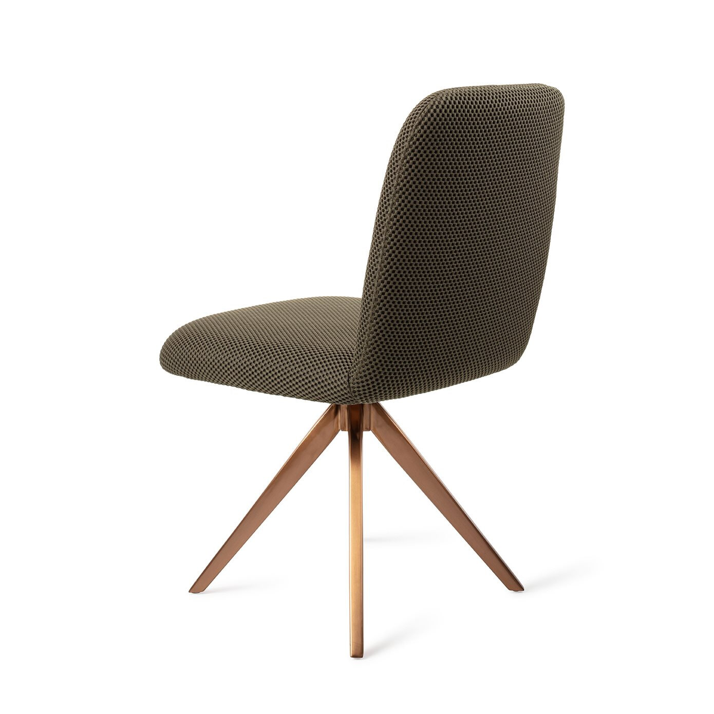 Jesper Home Eetkamerstoel 'Taiwa' Draaibaar, Turn Rose, kleur Jungle Jewel
