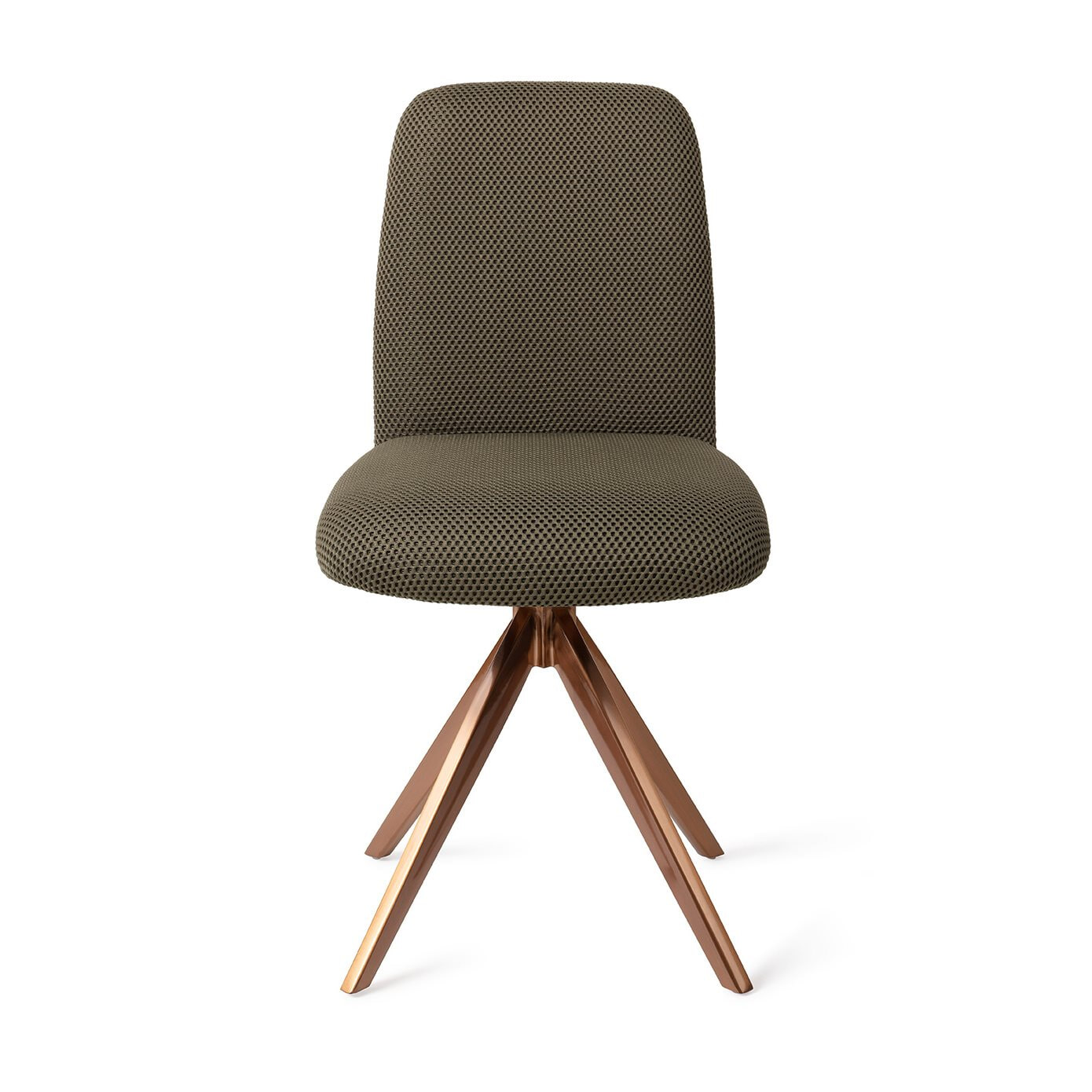 Jesper Home Eetkamerstoel 'Taiwa' Draaibaar, Turn Rose, kleur Jungle Jewel