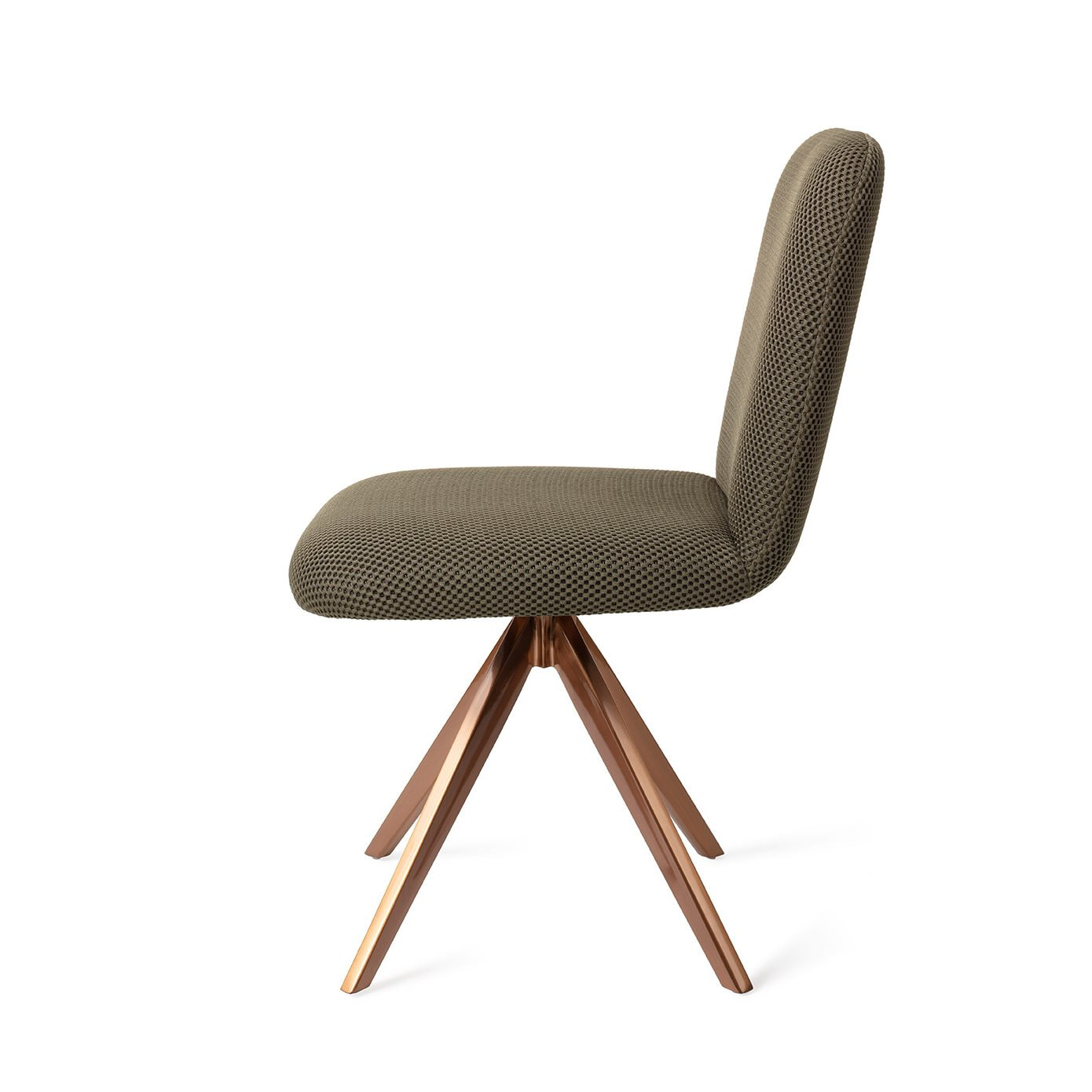 Jesper Home Eetkamerstoel 'Taiwa' Draaibaar, Turn Rose, kleur Jungle Jewel