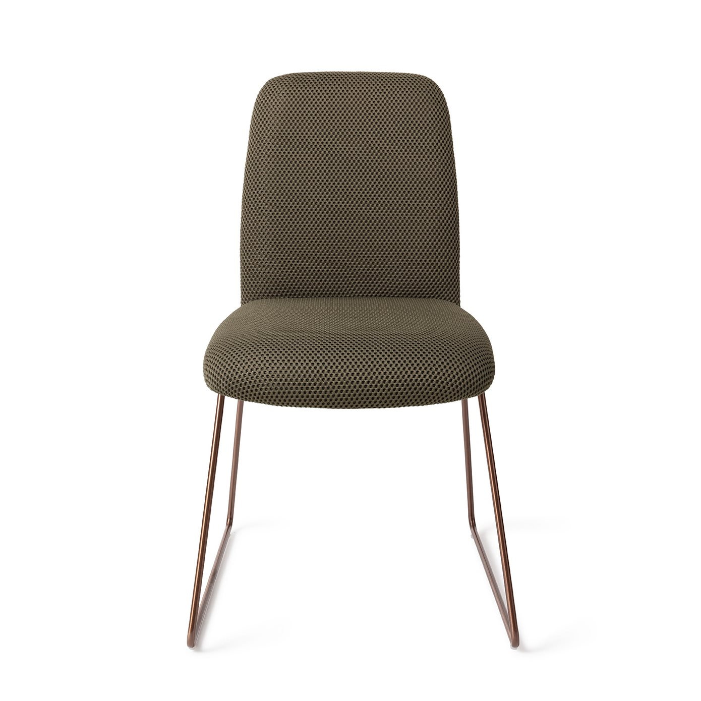 Jesper Home Eetkamerstoel 'Taiwa' Slide Rose, kleur Jungle Jewel