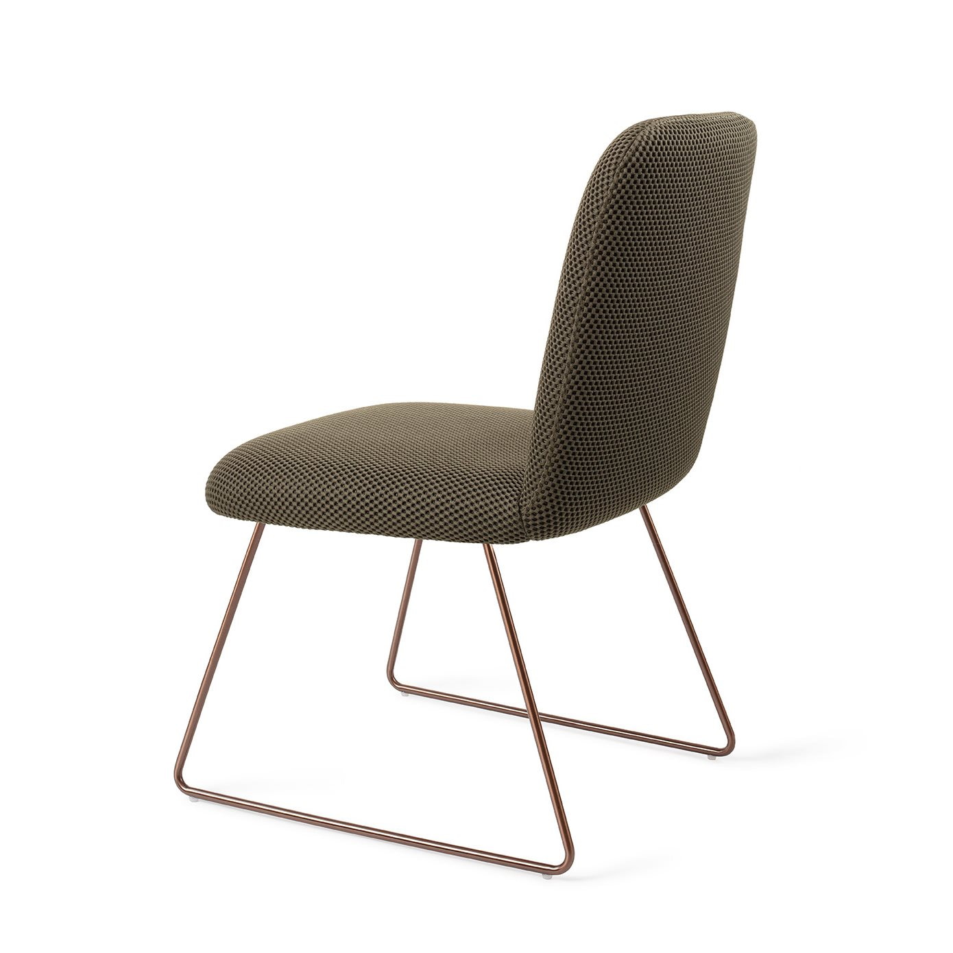 Jesper Home Eetkamerstoel 'Taiwa' Slide Rose, kleur Jungle Jewel