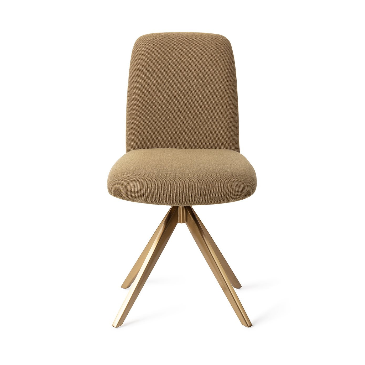 Jesper Home Eetkamerstoel 'Taiwa' Draaibaar, Turn Gold, kleur Willow