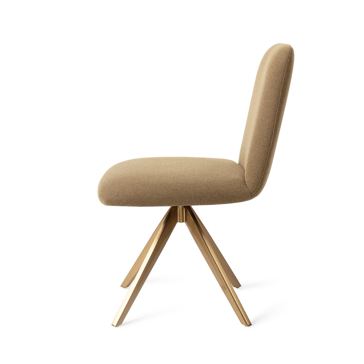 Jesper Home Eetkamerstoel 'Taiwa' Draaibaar, Turn Gold, kleur Willow