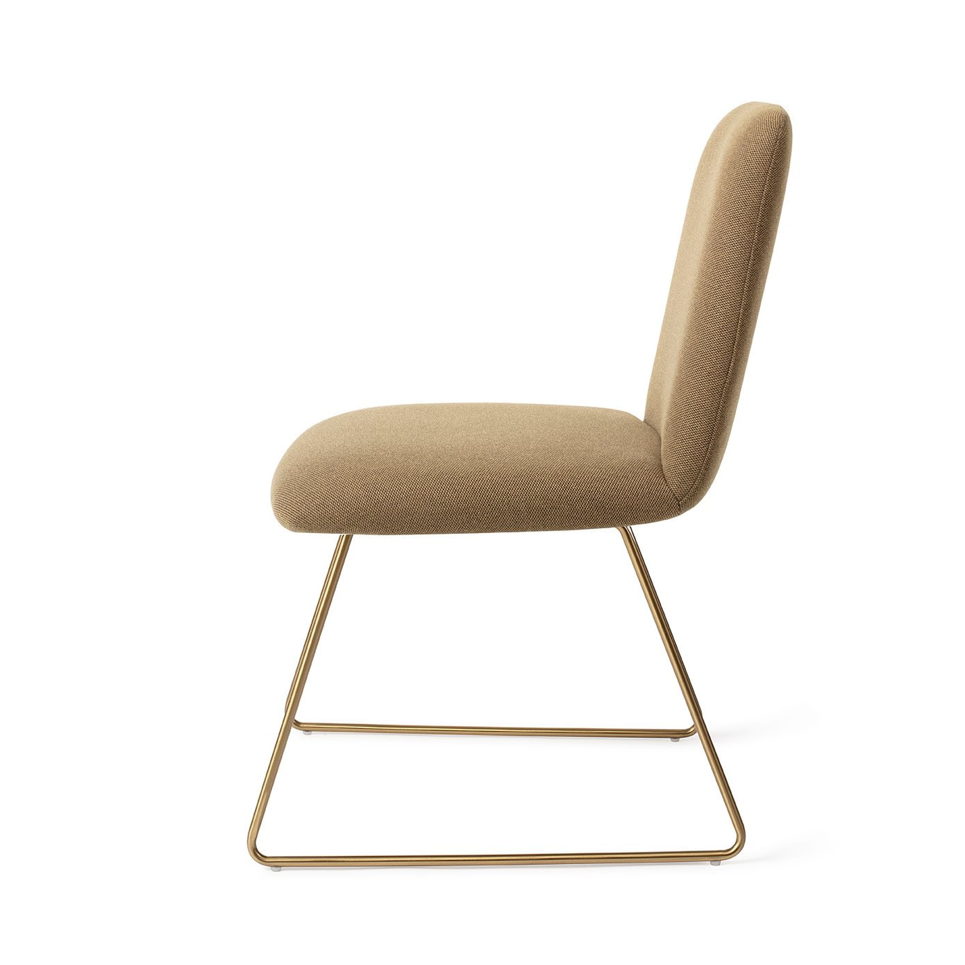 Jesper Home Eetkamerstoel 'Taiwa' Slide Gold, kleur Willow