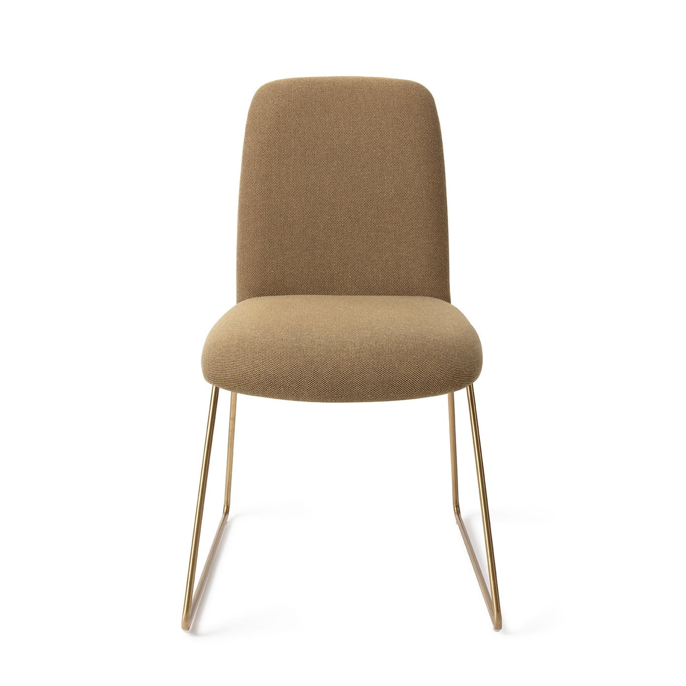 Jesper Home Eetkamerstoel 'Taiwa' Slide Gold, kleur Willow