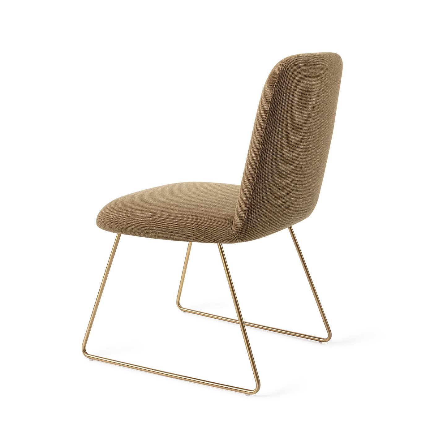 Jesper Home Eetkamerstoel 'Taiwa' Slide Gold, kleur Willow