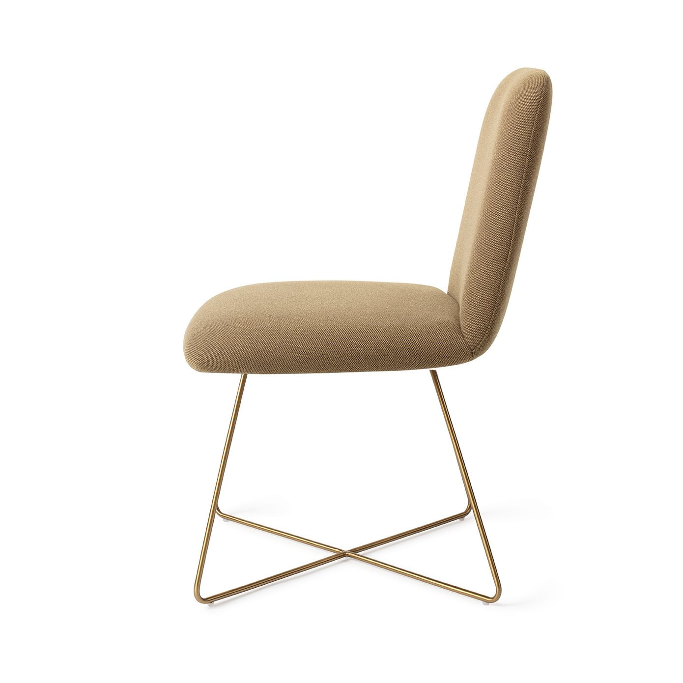 Jesper Home Eetkamerstoel 'Taiwa' Cross Gold, kleur Willow