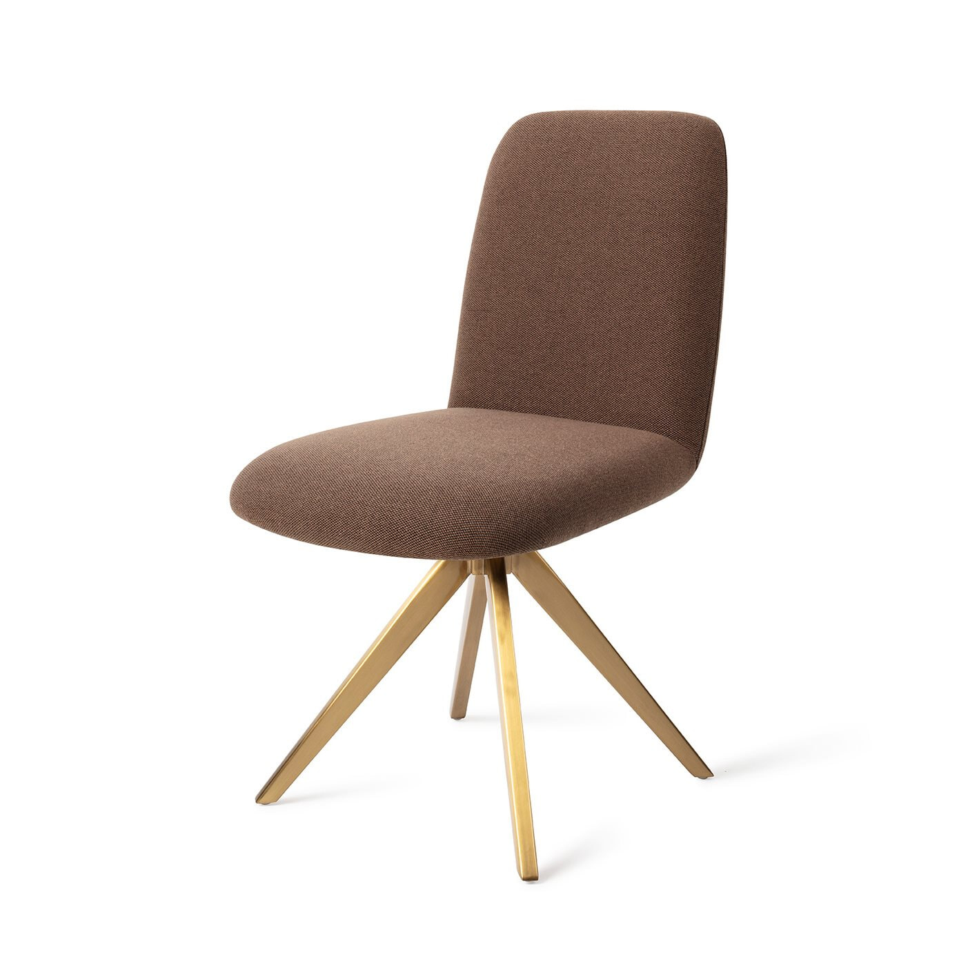 Jesper Home Eetkamerstoel 'Taiwa' Draaibaar, Turn Gold, kleur Rustic Rye