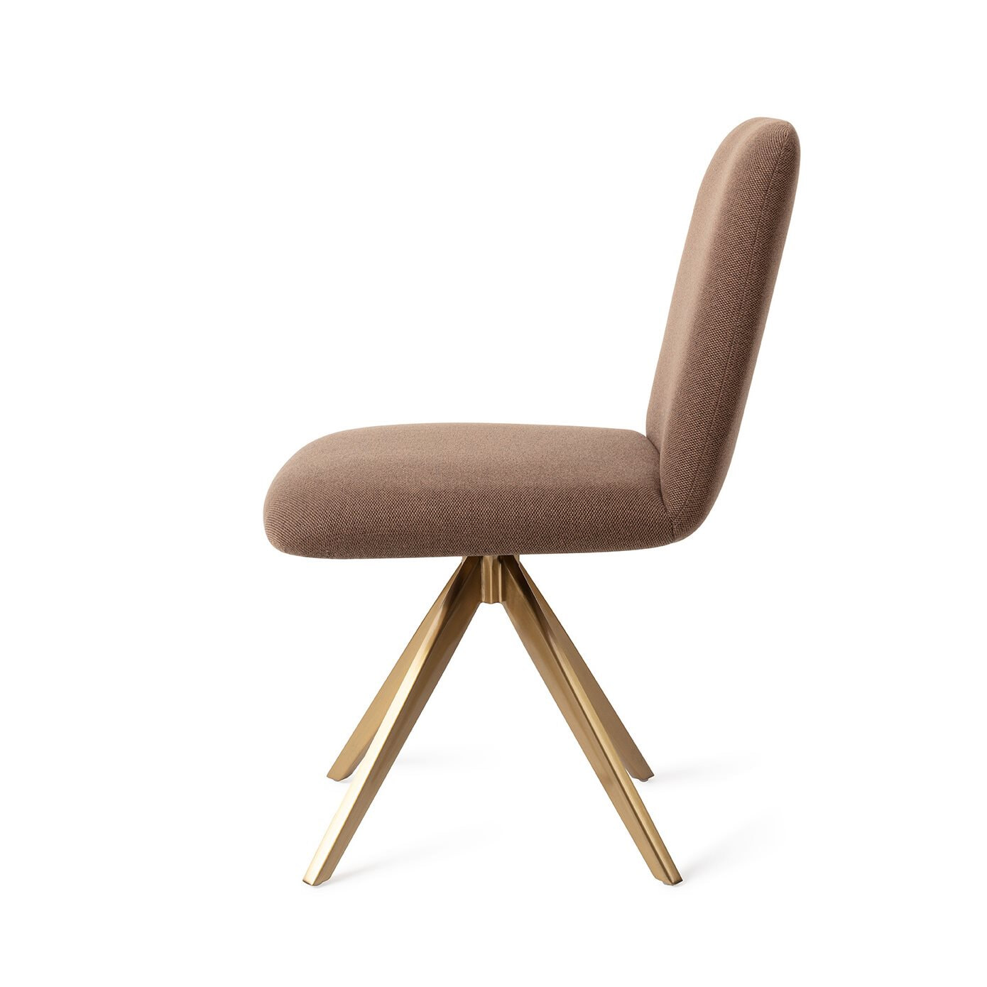 Jesper Home Eetkamerstoel 'Taiwa' Draaibaar, Turn Gold, kleur Rustic Rye