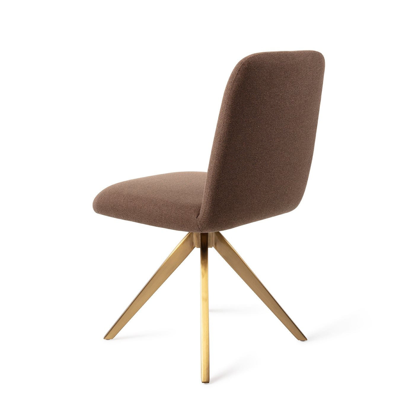 Jesper Home Eetkamerstoel 'Taiwa' Draaibaar, Turn Gold, kleur Rustic Rye