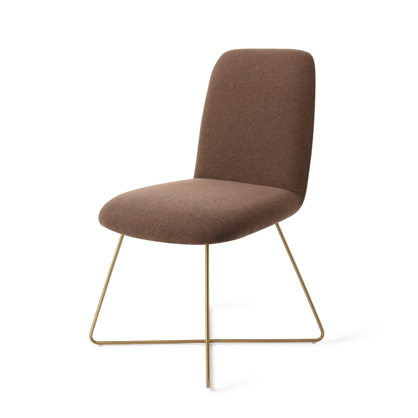 Jesper Home Eetkamerstoel 'Taiwa' Cross Gold, kleur Rustic Rye