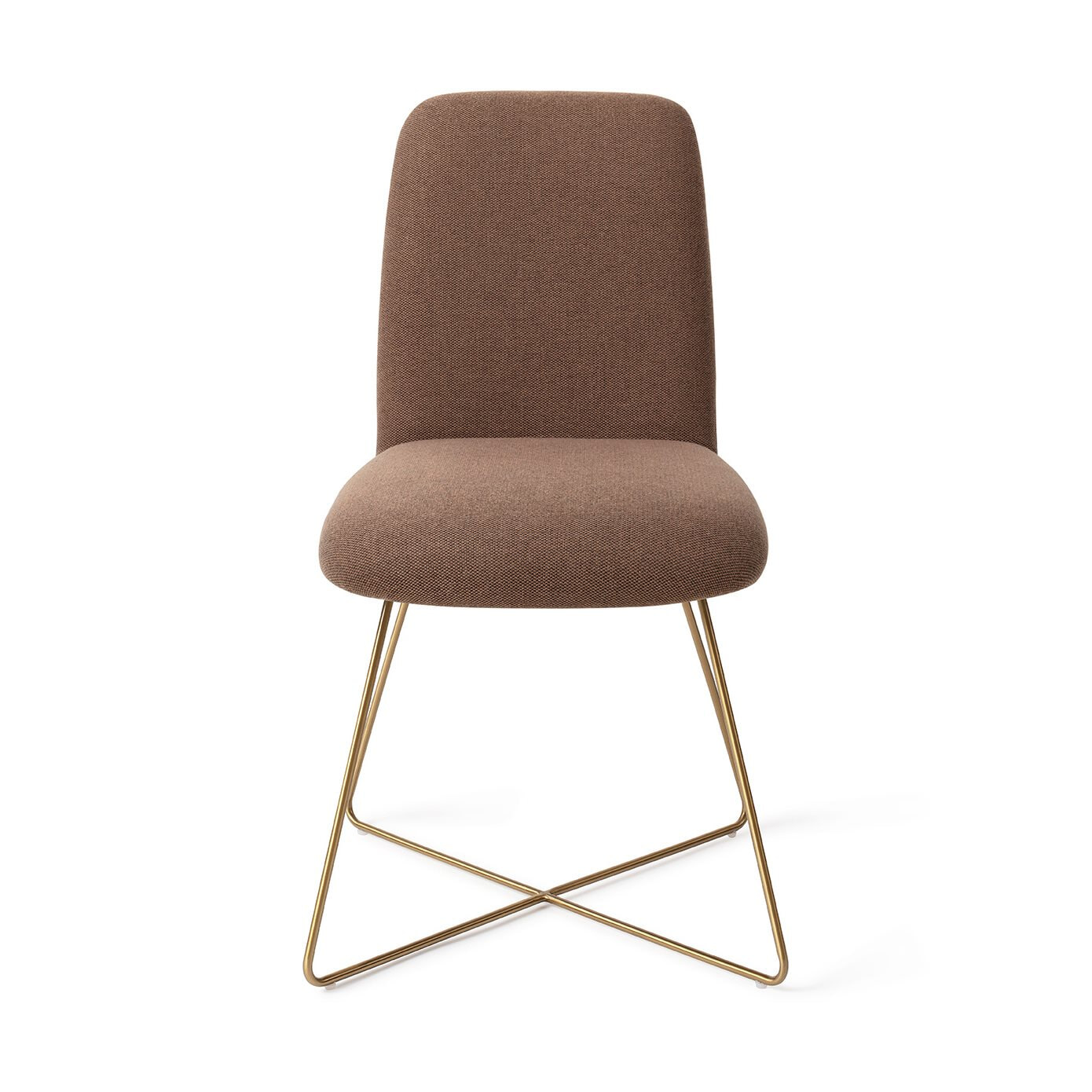 Jesper Home Eetkamerstoel 'Taiwa' Cross Gold, kleur Rustic Rye