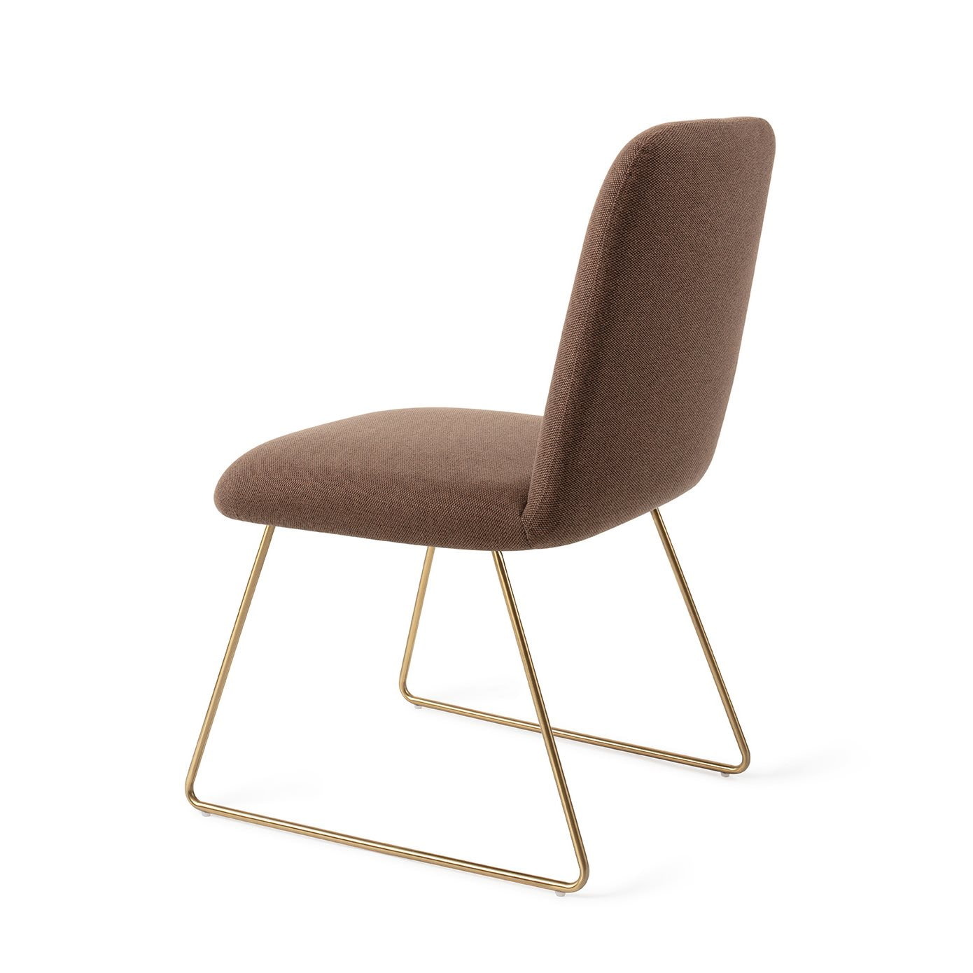 Jesper Home Eetkamerstoel 'Taiwa' Slide Gold, kleur Rustic Rye