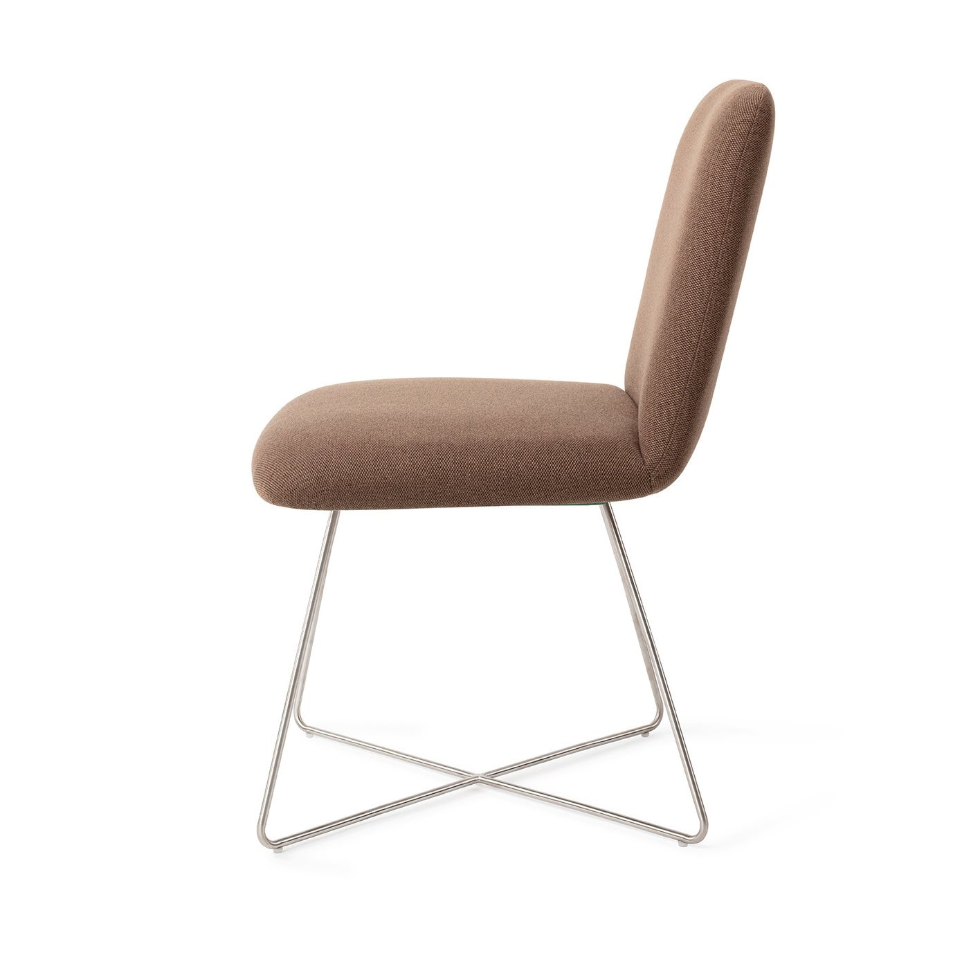 Jesper Home Eetkamerstoel 'Taiwa' Cross Steel, kleur Rustic Rye