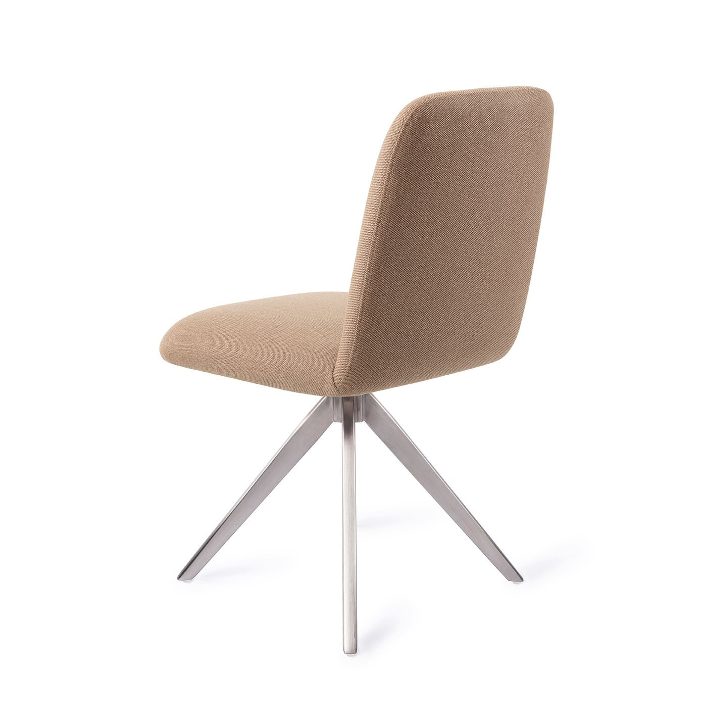 Jesper Home Eetkamerstoel 'Taiwa' Draaibaar, Turn Steel, kleur Whisper Wheat