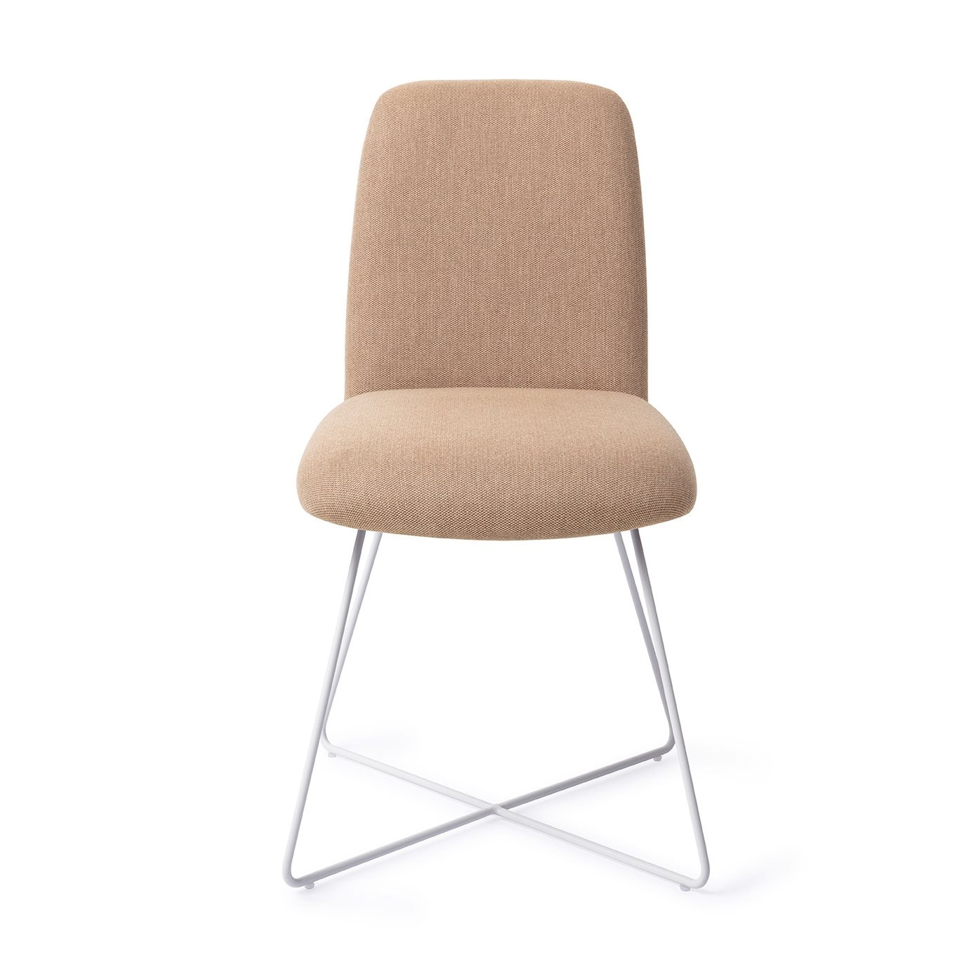 Jesper Home Eetkamerstoel 'Taiwa' Cross White, kleur Whisper Wheat