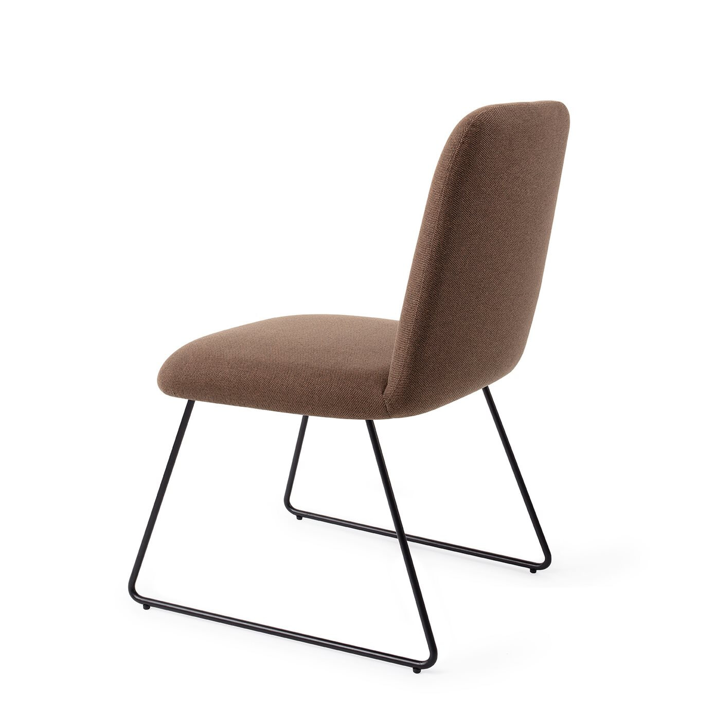 Jesper Home Eetkamerstoel 'Taiwa' Slide Black, kleur Rustic Rye