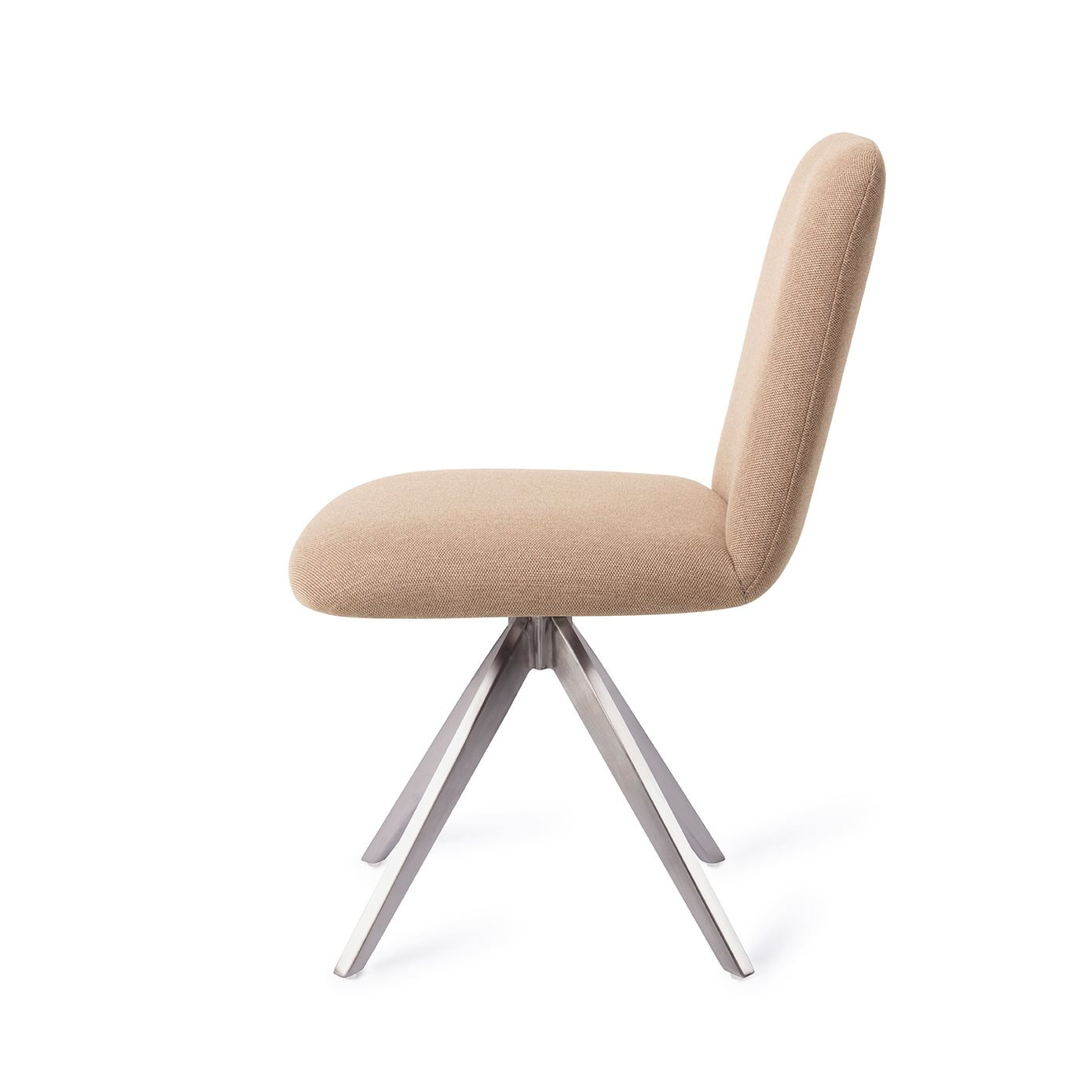 Jesper Home Eetkamerstoel 'Taiwa' Draaibaar, Turn Steel, kleur Whisper Wheat