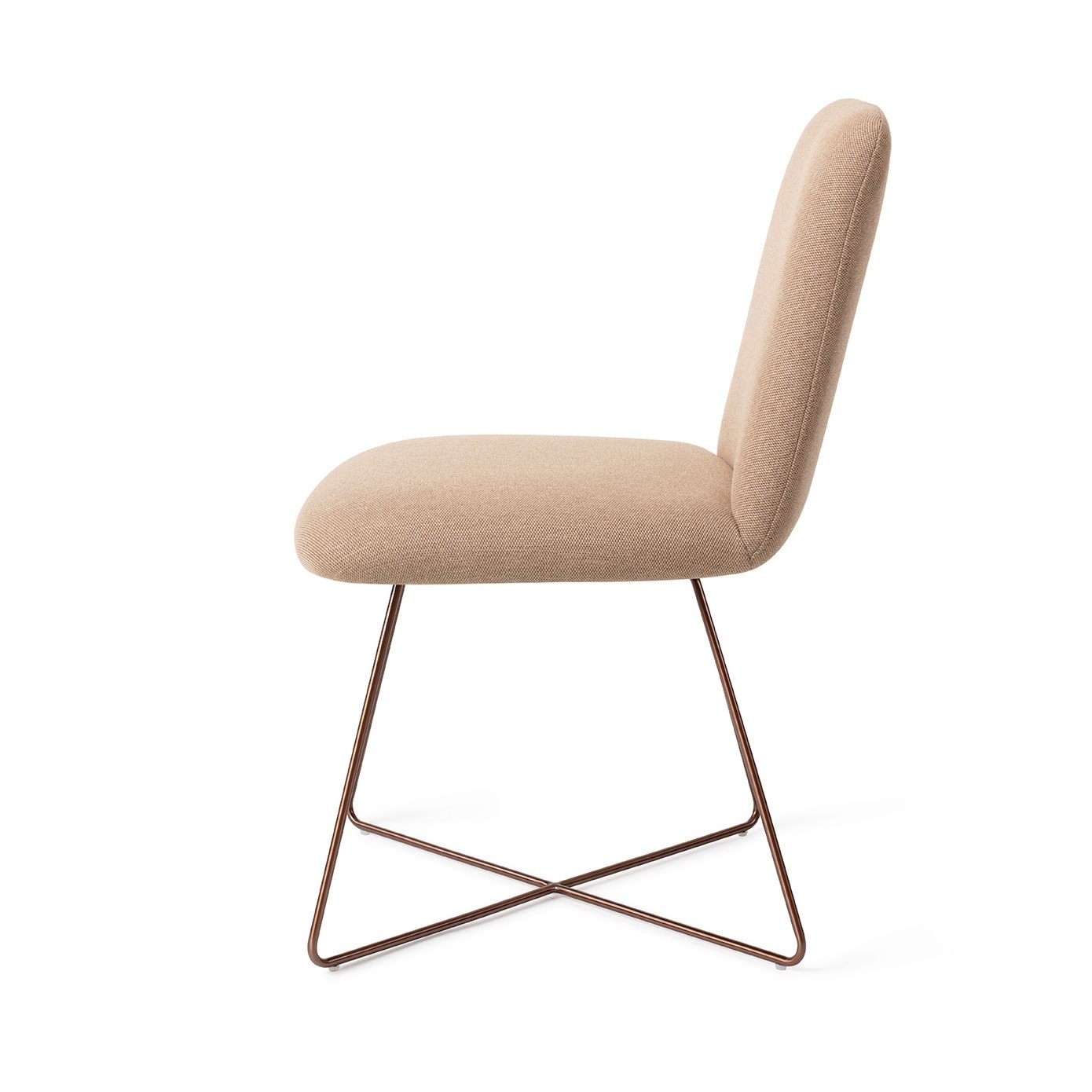 Jesper Home Eetkamerstoel 'Taiwa' Cross Rose, kleur Whisper Wheat