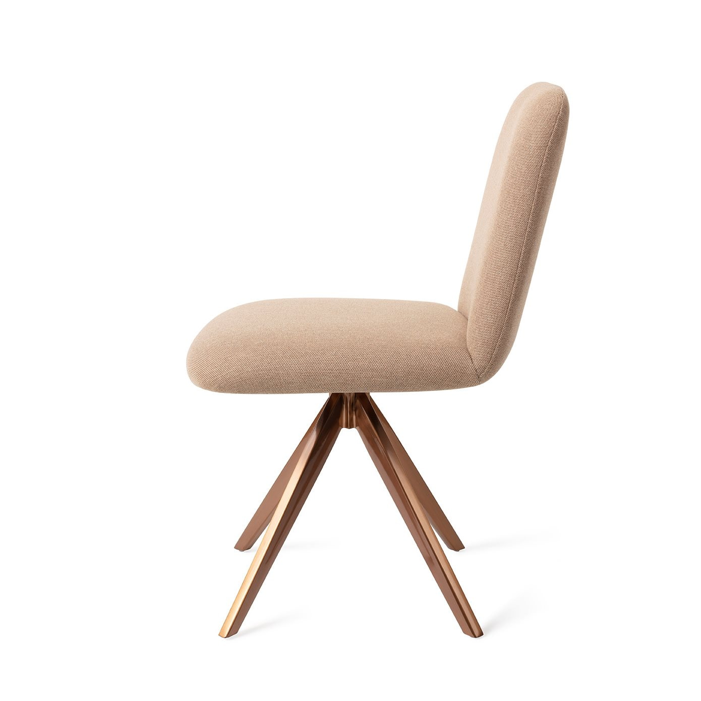 Jesper Home Eetkamerstoel 'Taiwa' Draaibaar, Turn Rose, kleur Whisper Wheat
