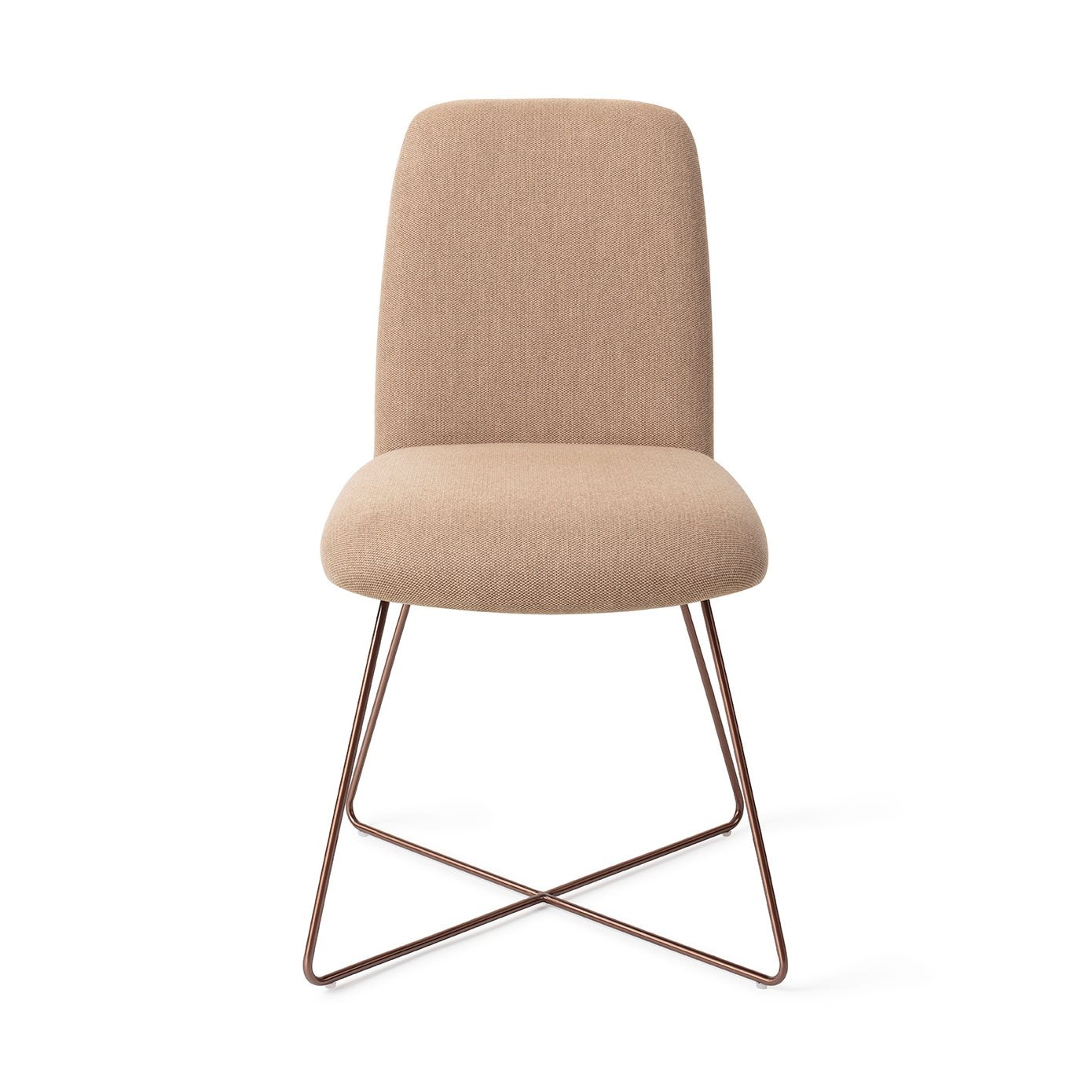 Jesper Home Eetkamerstoel 'Taiwa' Cross Rose, kleur Whisper Wheat