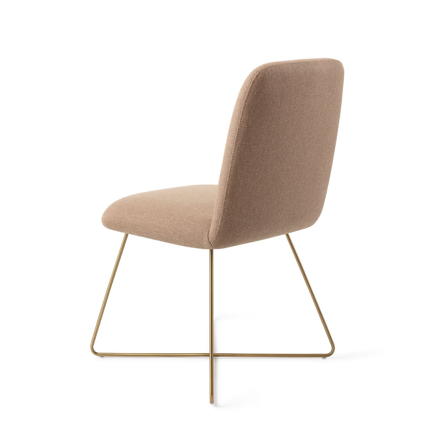 Jesper Home Eetkamerstoel 'Taiwa' Cross Gold, kleur Whisper Wheat