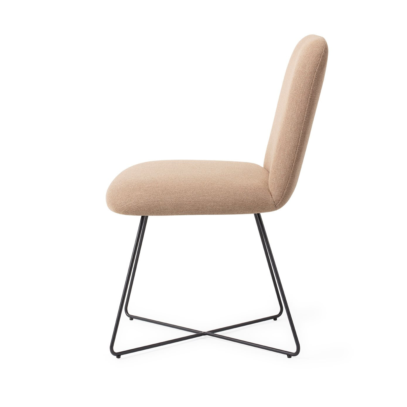 Jesper Home Eetkamerstoel 'Taiwa' Cross Black, kleur Whisper Wheat
