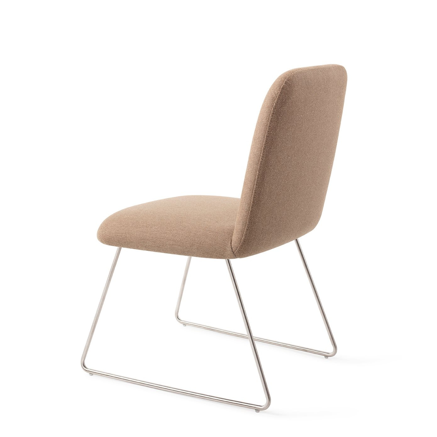 Jesper Home Eetkamerstoel 'Taiwa' Slide Steel, kleur Whisper Wheat