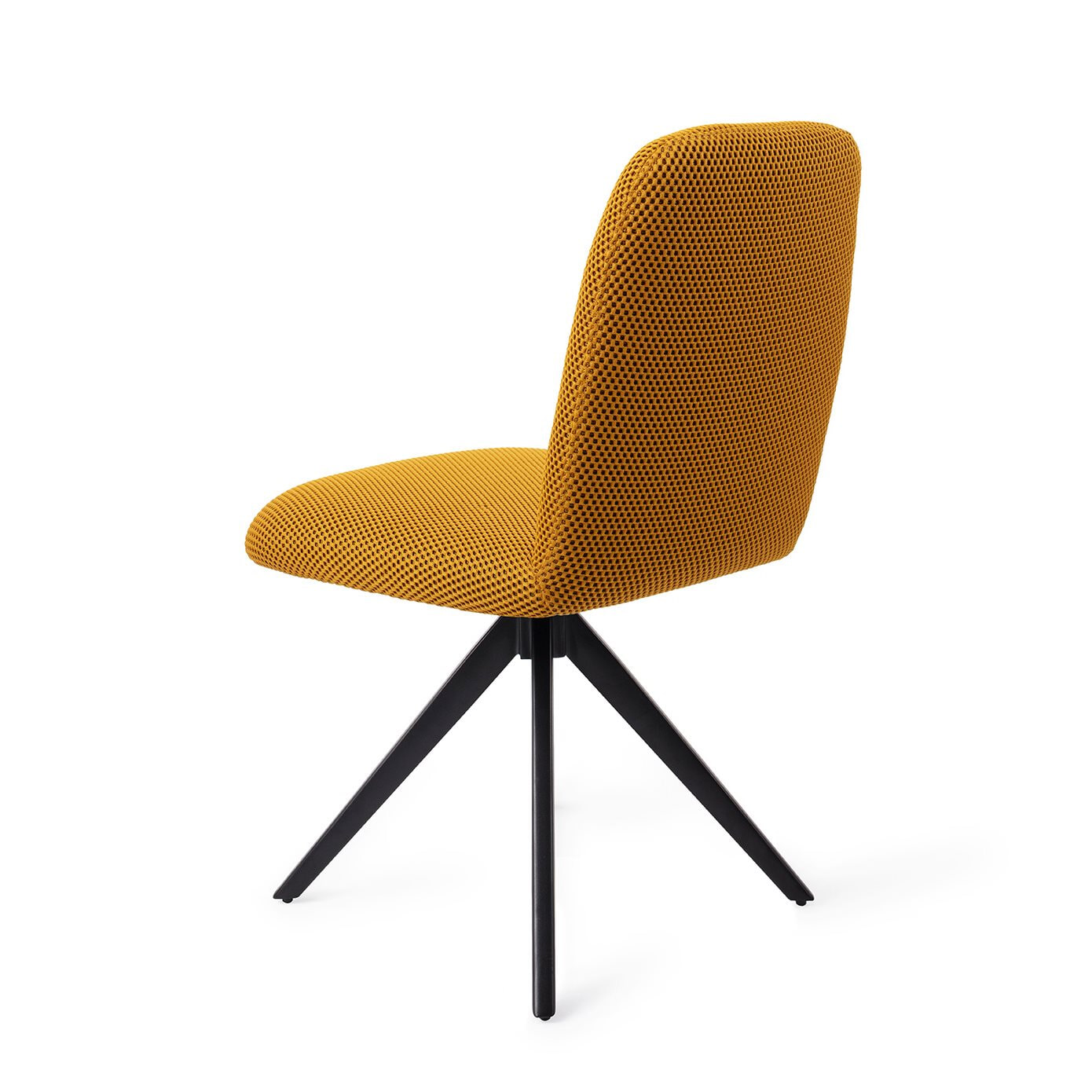 Jesper Home Eetkamerstoel 'Taiwa' Draaibaar, Turn Black, kleur Groovy Garam