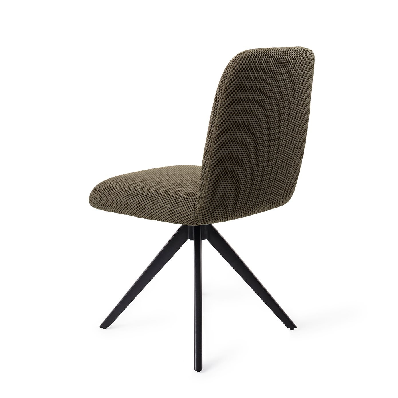 Jesper Home Eetkamerstoel 'Taiwa' Turn Black, kleur Jungle Jewel