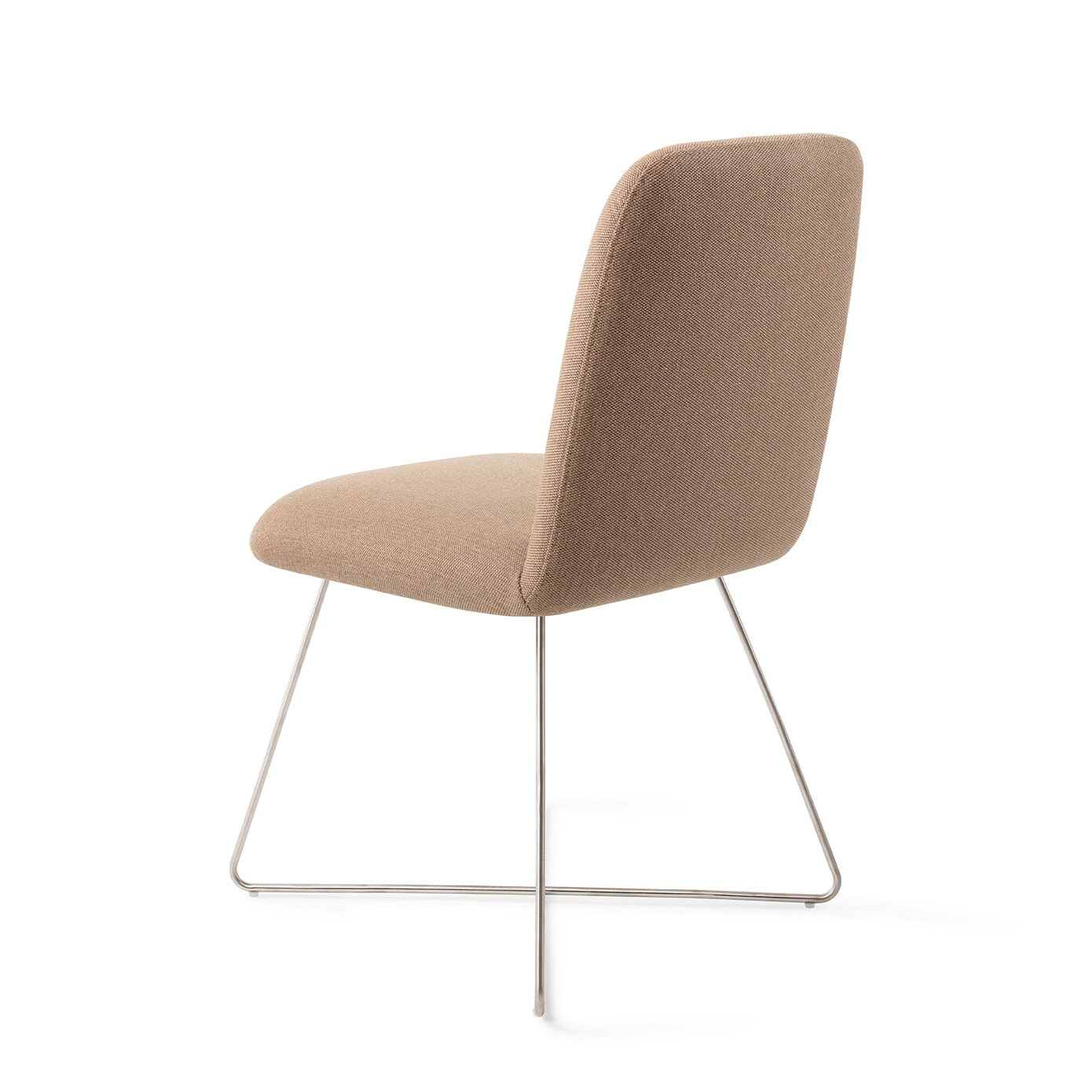 Jesper Home Eetkamerstoel 'Taiwa' Cross Steel, kleur Whisper Wheat