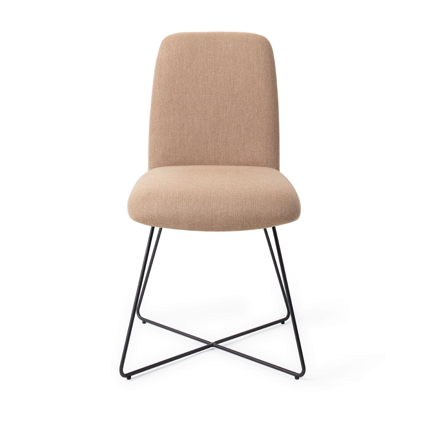 Jesper Home Eetkamerstoel 'Taiwa' Cross Black, kleur Whisper Wheat