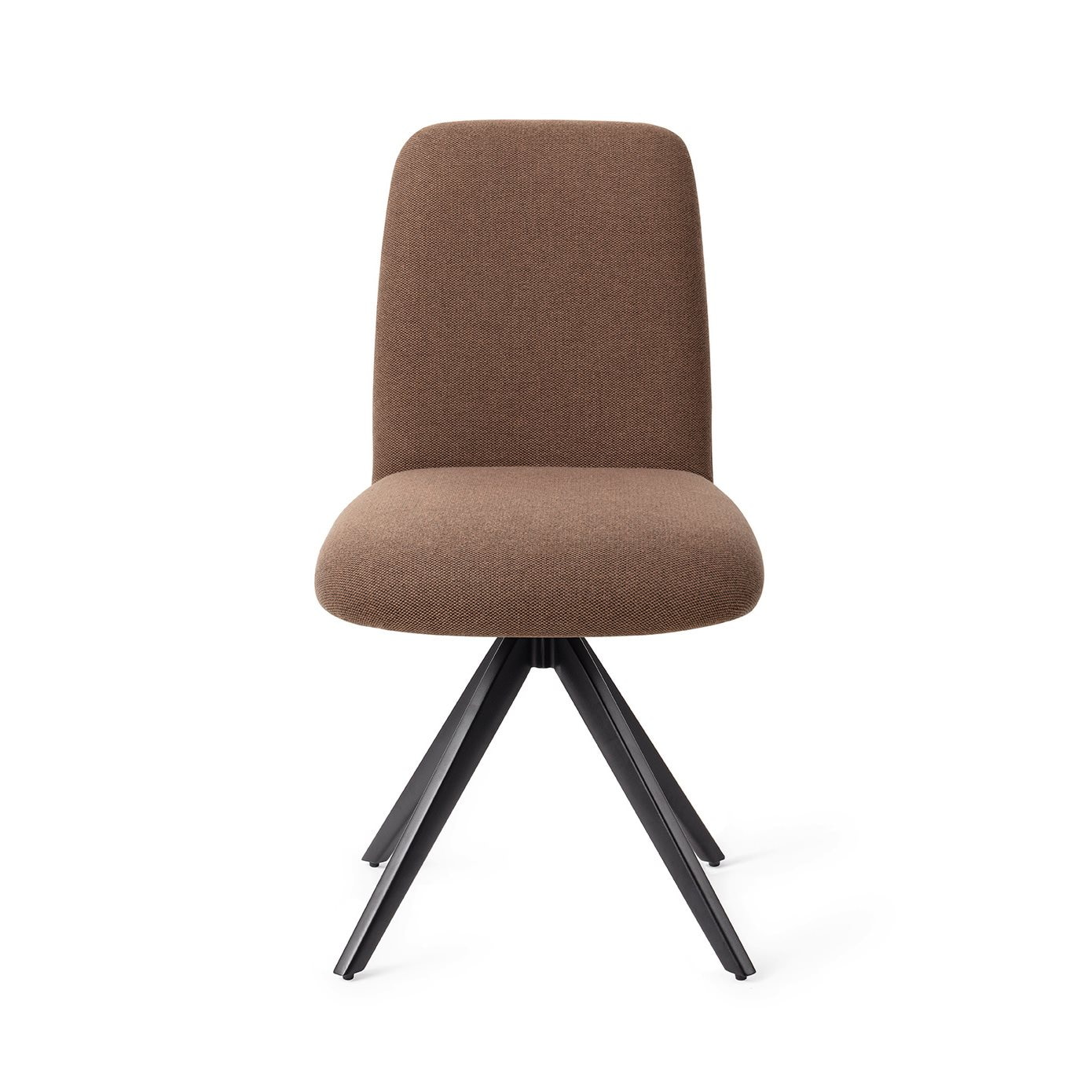 Jesper Home Eetkamerstoel 'Taiwa' Draaibaar, Turn Black, kleur Rustic Rye