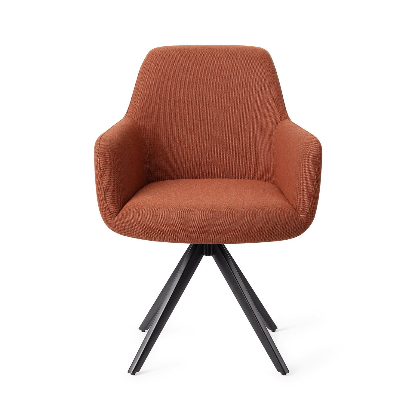 Jesper Home Eetkamerstoel 'Hiroo' Draaibaar, Turn Black, kleur Hearth Harmony