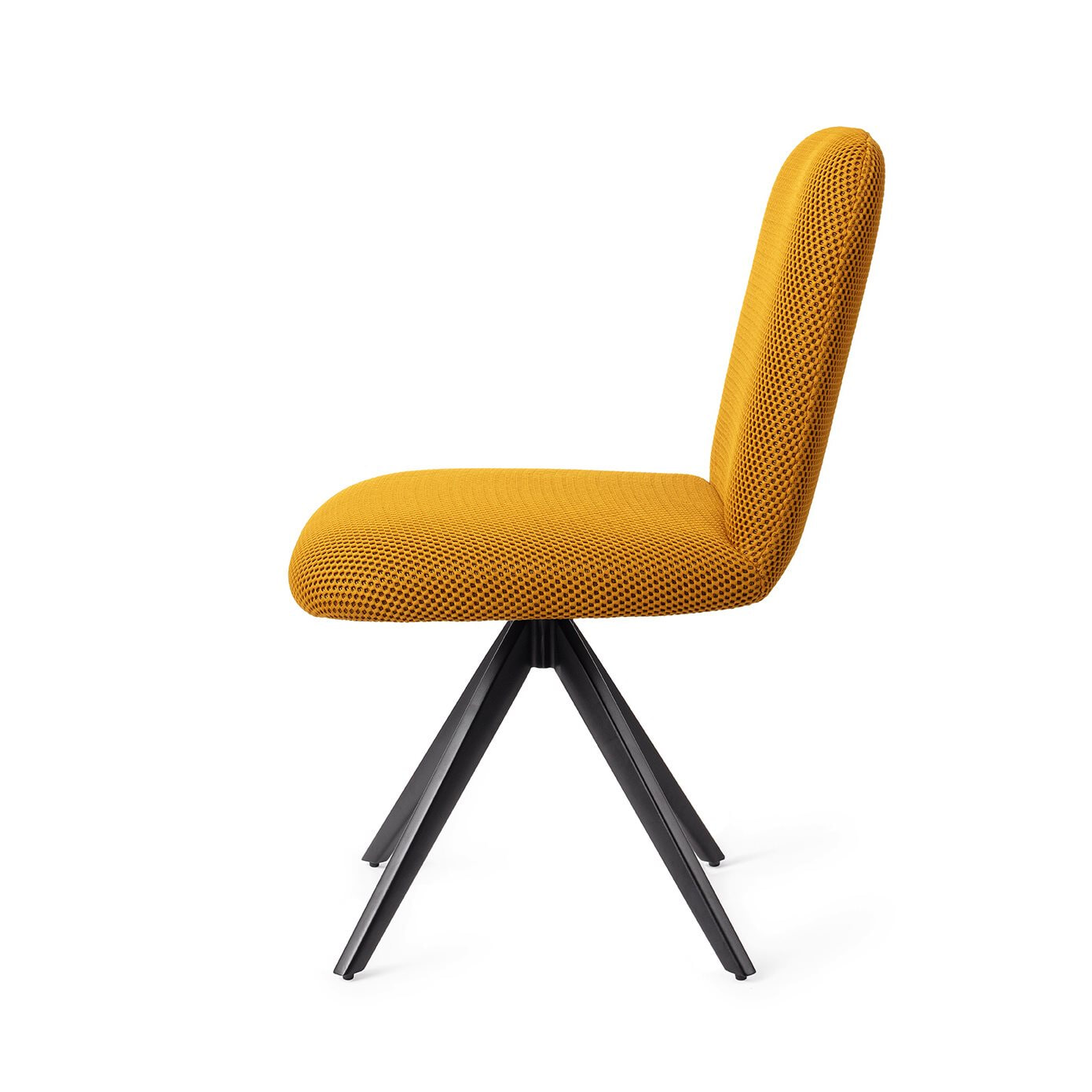 Jesper Home Eetkamerstoel 'Taiwa' Draaibaar, Turn Black, kleur Groovy Garam