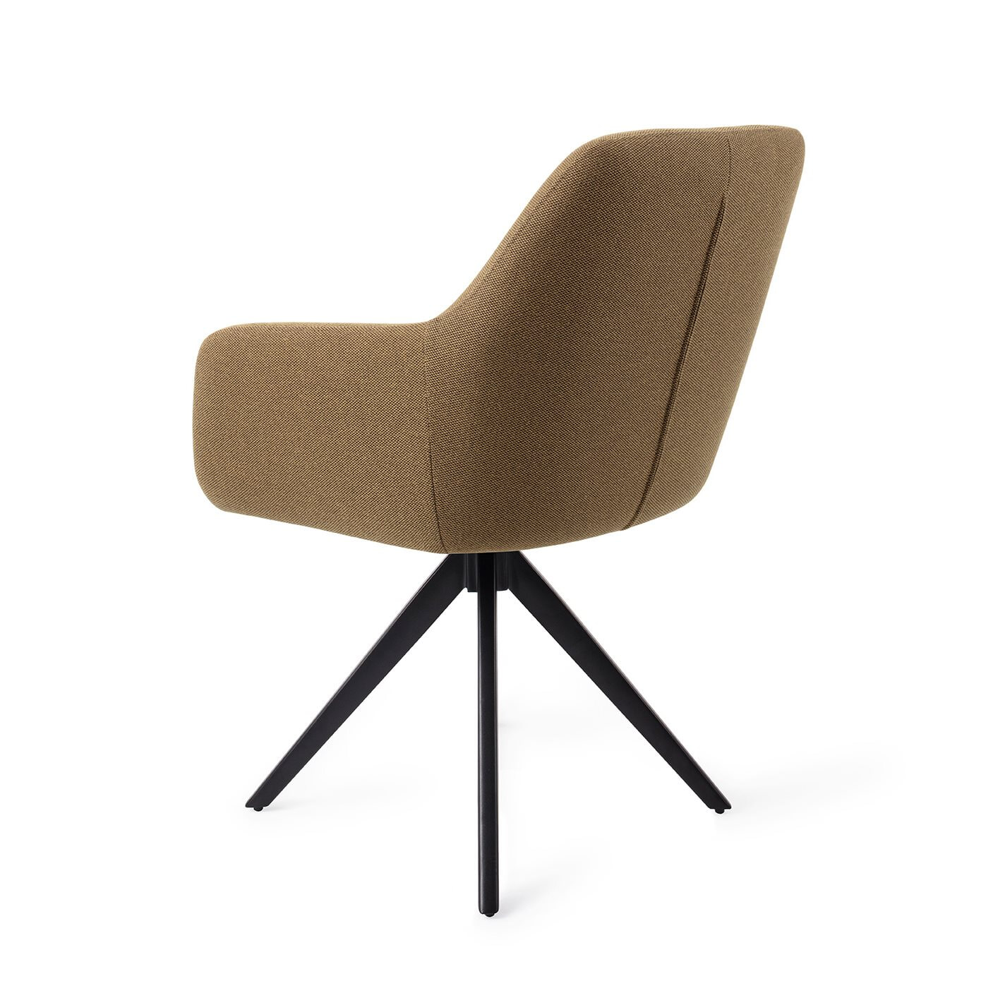 Jesper Home Eetkamerstoel 'Hiroo' Draaibaar, Turn Black, kleur Willow