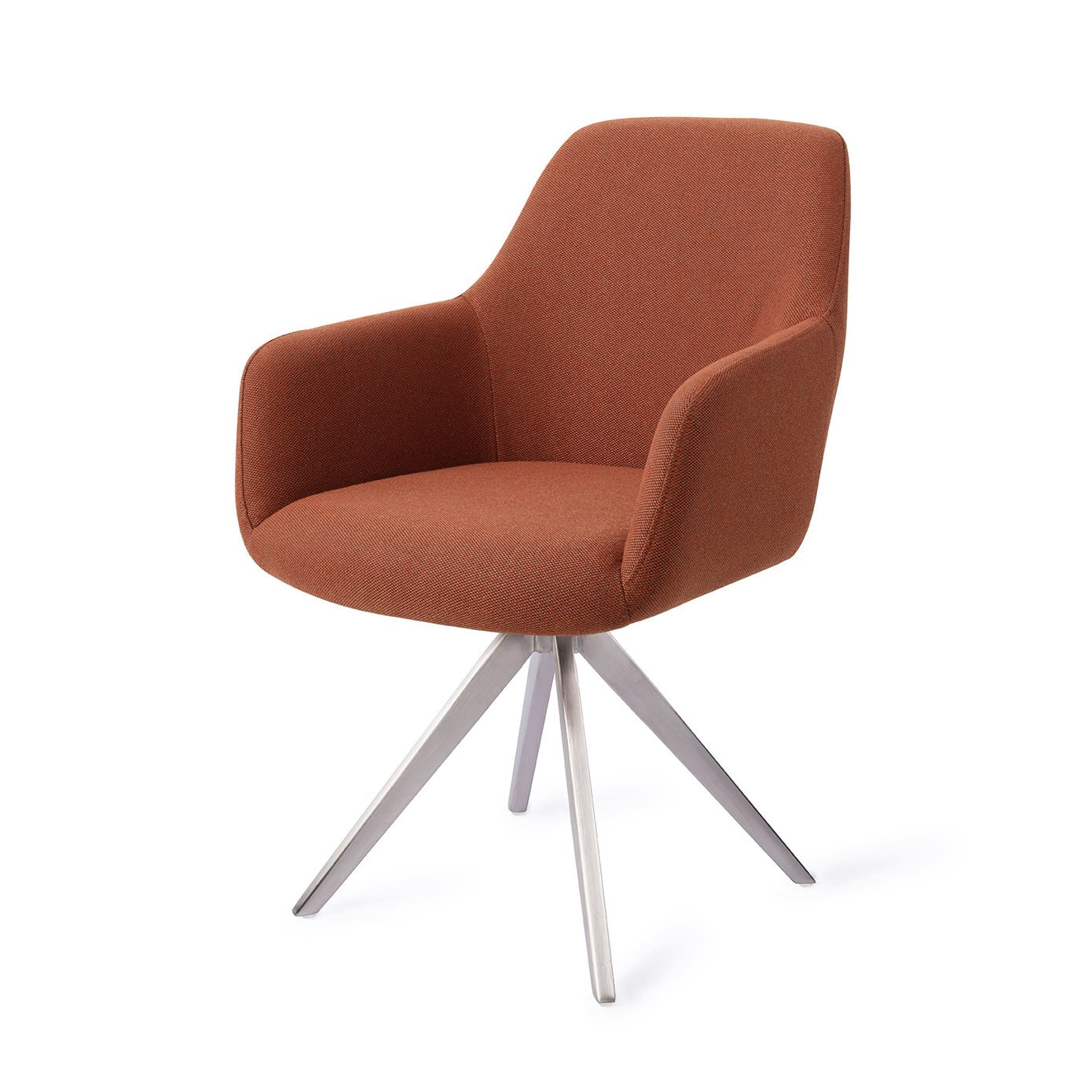 Jesper Home Eetkamerstoel 'Hiroo' Draaibaar, Turn Steel, kleur Hearth Harmony