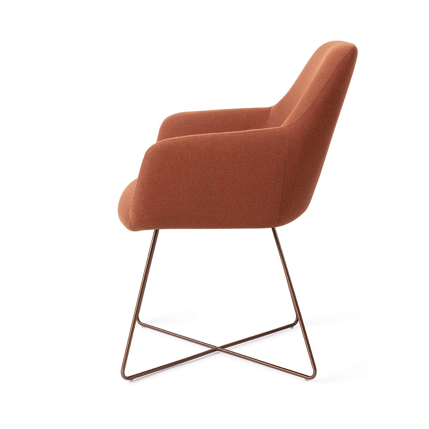 Jesper Home Eetkamerstoel 'Hiroo' Cross Rose, kleur Hearth Harmony