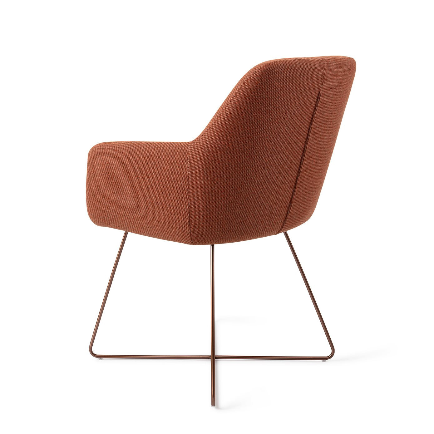 Jesper Home Eetkamerstoel 'Hiroo' Cross Rose, kleur Hearth Harmony