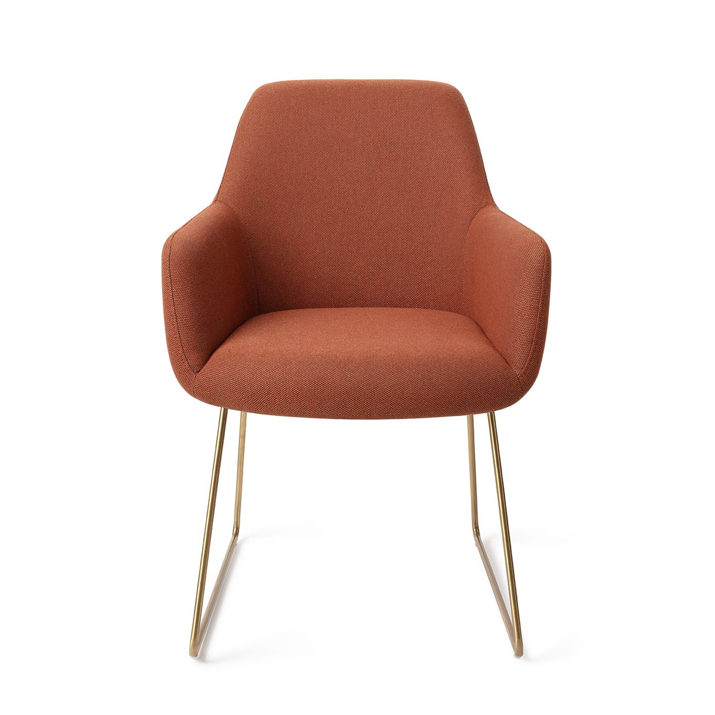 Jesper Home Eetkamerstoel 'Hiroo' Slide Gold, kleur Hearth Harmony